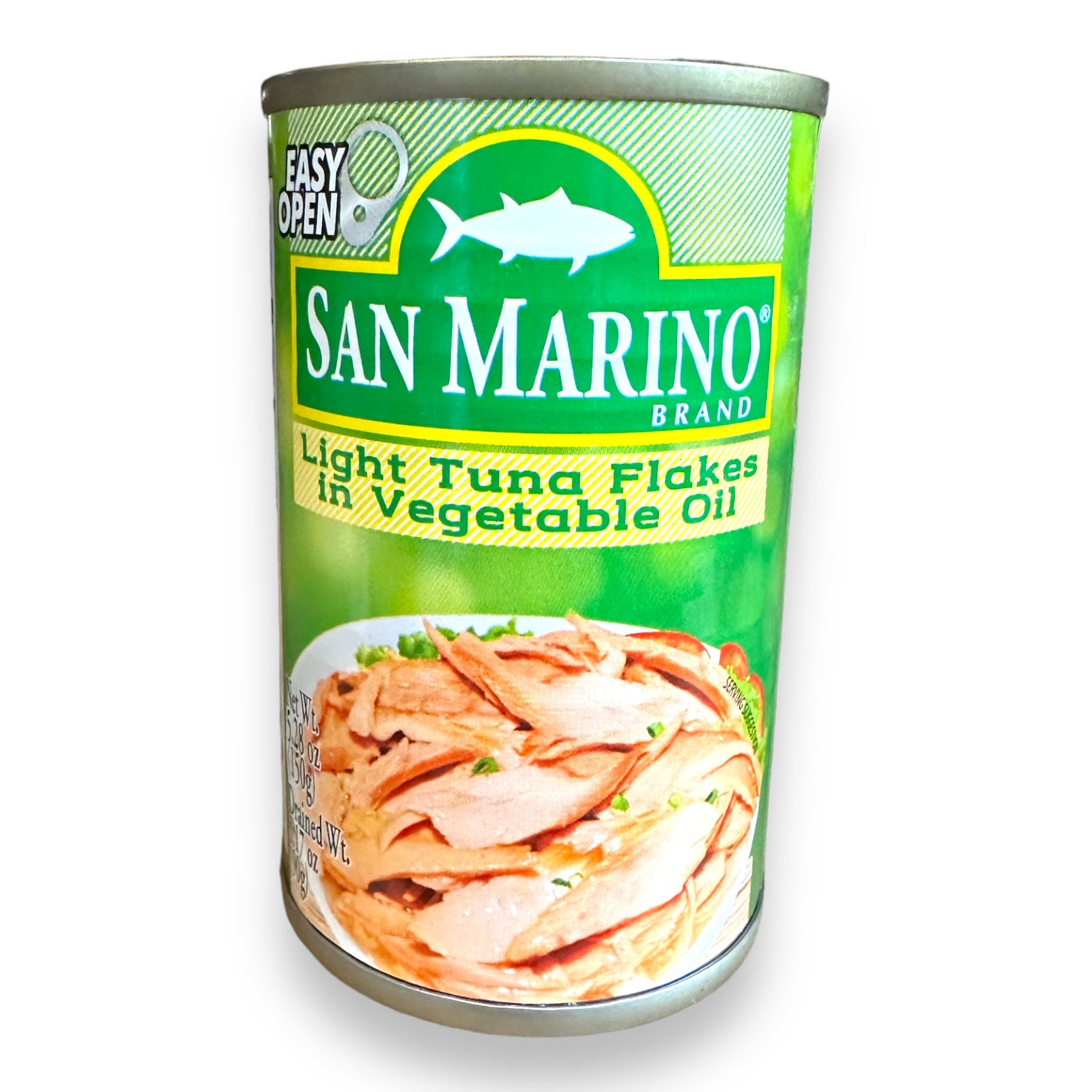San Marino Light Tuna Flakes in Vegetable Oil - 150g Can, A Healthy Canned Seafood Option