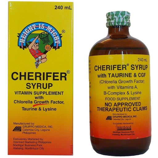 Cherifer Syrup: Premium Vitamin Supplement for Kids' Growth