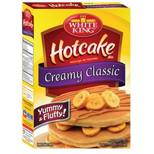 White King Creamy Classic Hotcake Mix - 400 G, Yummy and Super Fluffy