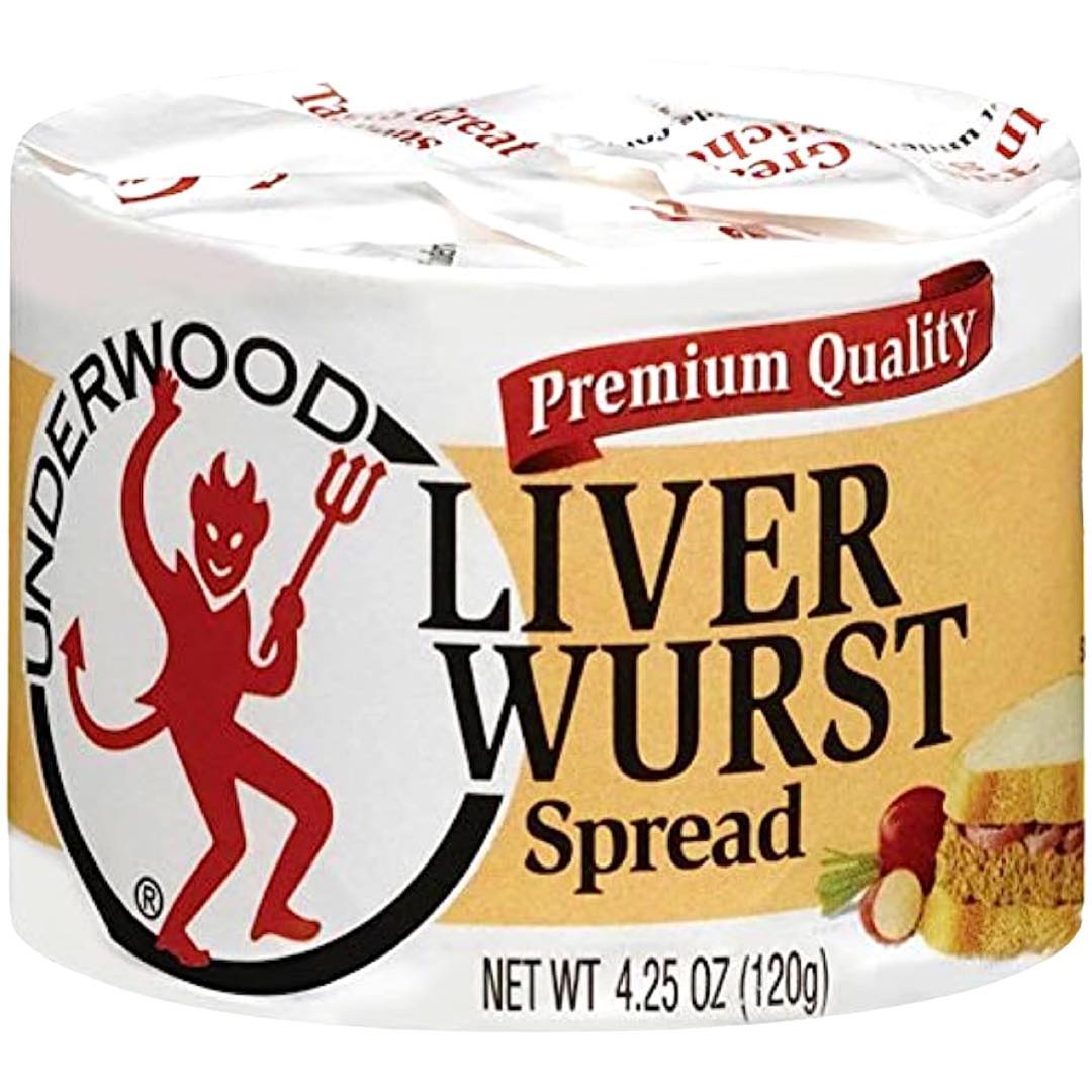 Underwood 120 G Premium Liver Wurst Spread for Delightful Snacking