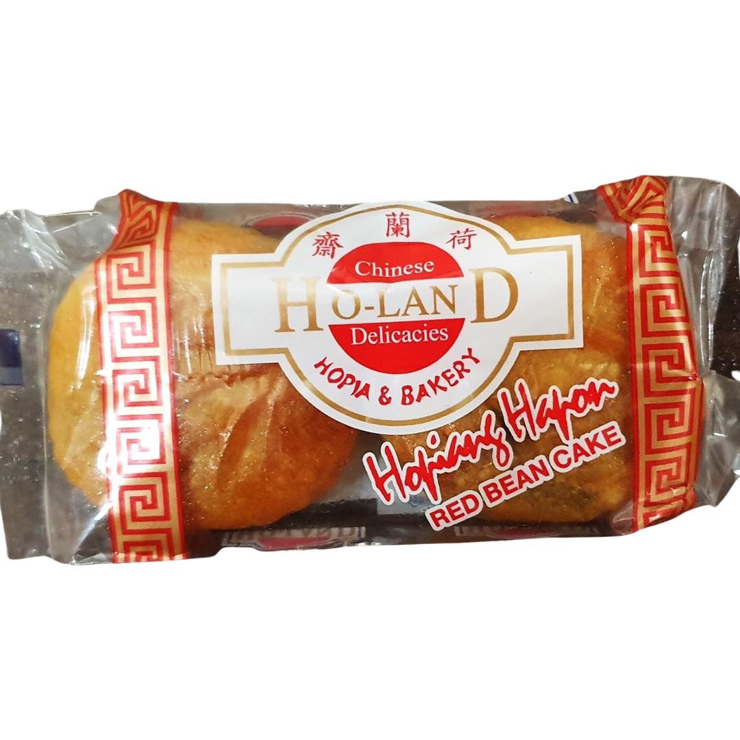 Ho-Land Frozen Red Bean Cake - Chinese Delicacy, 4 Pieces, 8 OZ