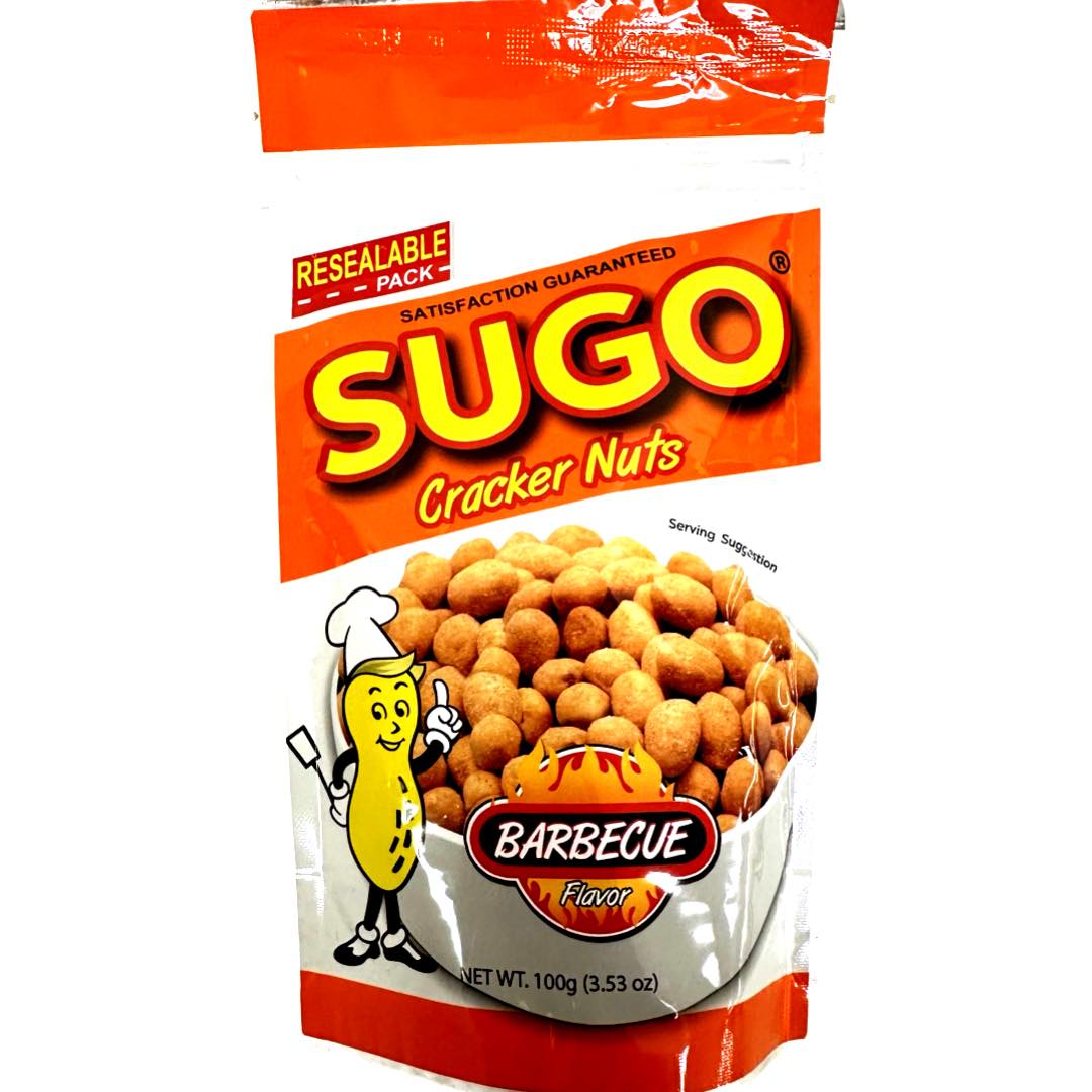 Delicious 100 G Barbecue Flavored Cracker Nuts - Sugo - Perfect Snack for Any Time