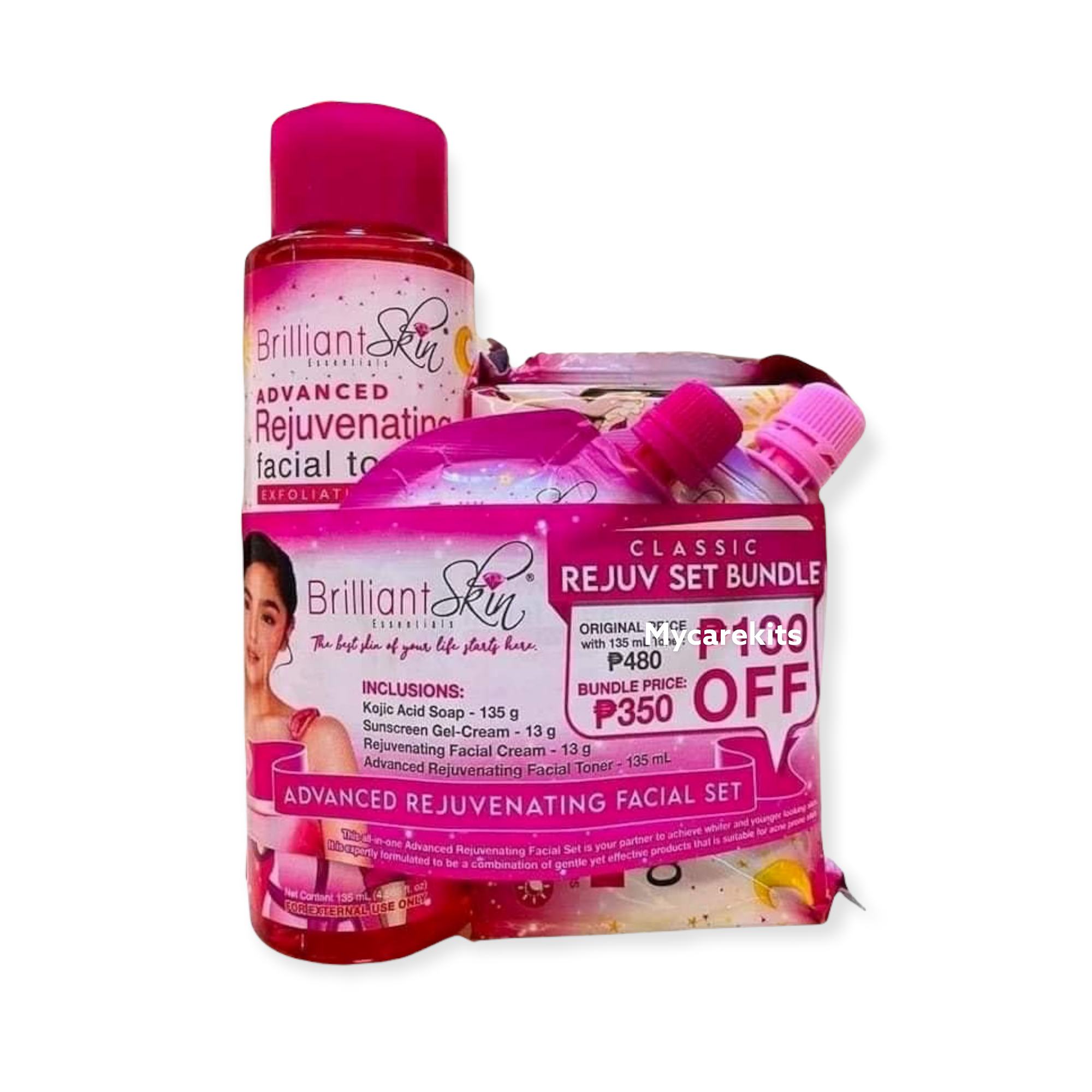 Brilliant Skin Rejuvenating Facial Set - Large Size