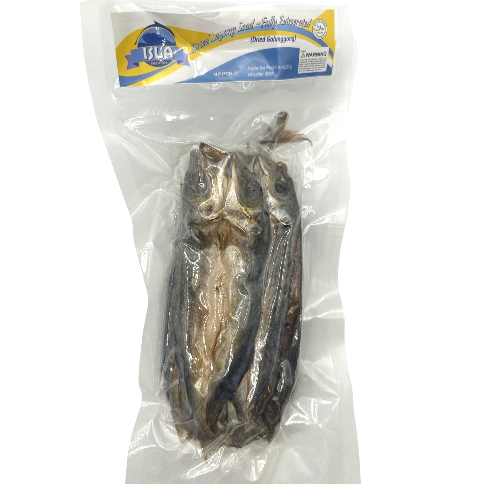 Isla Premium 8 OZ Dried Round Scad (Galunggong) - Exclusive Offer