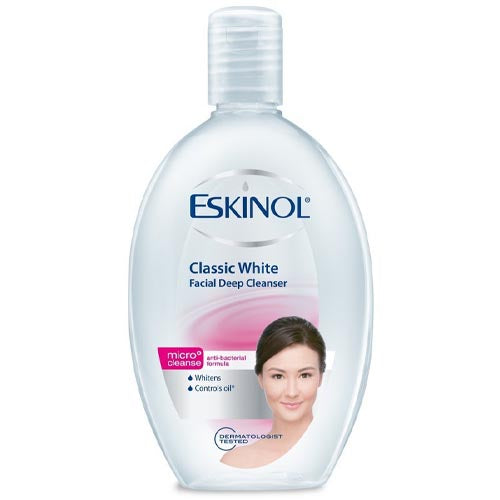 Eskinol Classic Glow Facial Deep Cleanser: Anti-Bacterial, Oil-Control & Whitening, 225 ML - Great Deal!
