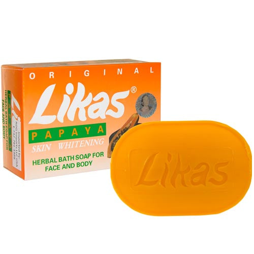 Hot Sale! Likas Original Herbal Papaya Bath Soap for Face and Body - 135 G
