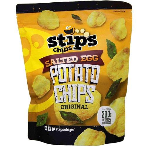 Original Stips Salted Egg Flavored Homemade Potato Chips