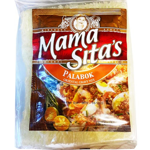 Mama Sita's 2-in-1 Palabok: Oriental Gravy Mix with Noodles - 227 G
