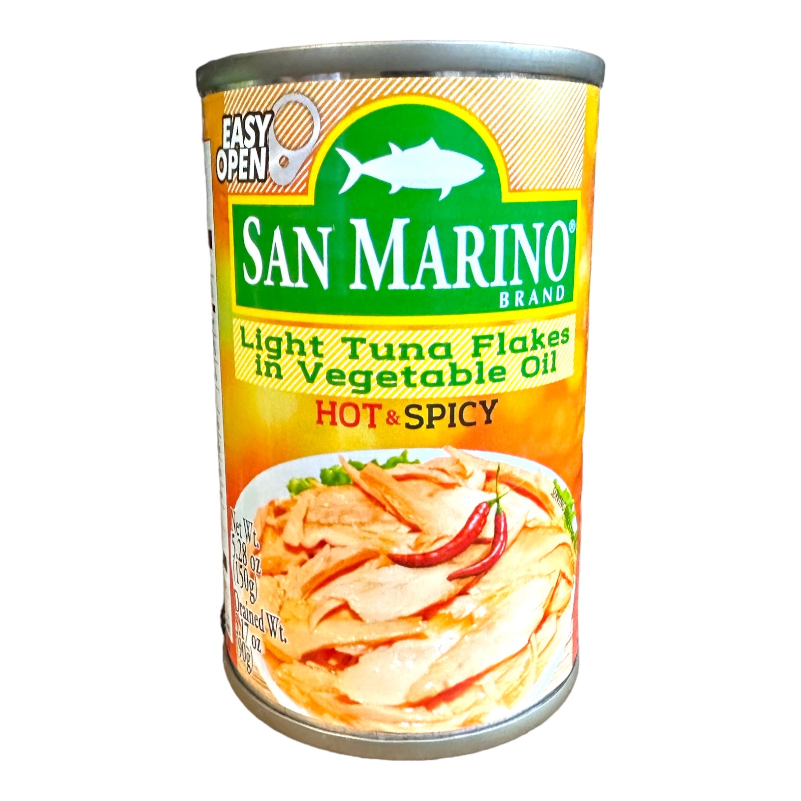 San Marino Spicy Light Tuna Flakes in Oil - 150 G