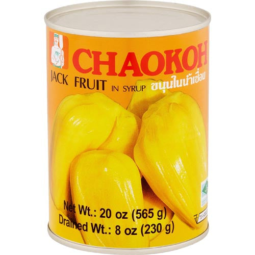 Chaokoh Yellow Jack Fruit in Syrup - 20 OZ, Great Deal!