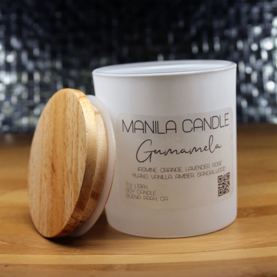 7 OZ Manila Gumamela Scented Candle - Premium Offer