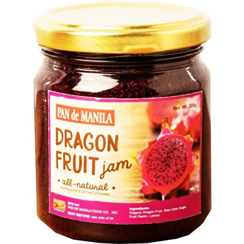 Hot Deal! Pan De Manila 220 ML Dragon Fruit Jam - Premium Fruit Spread