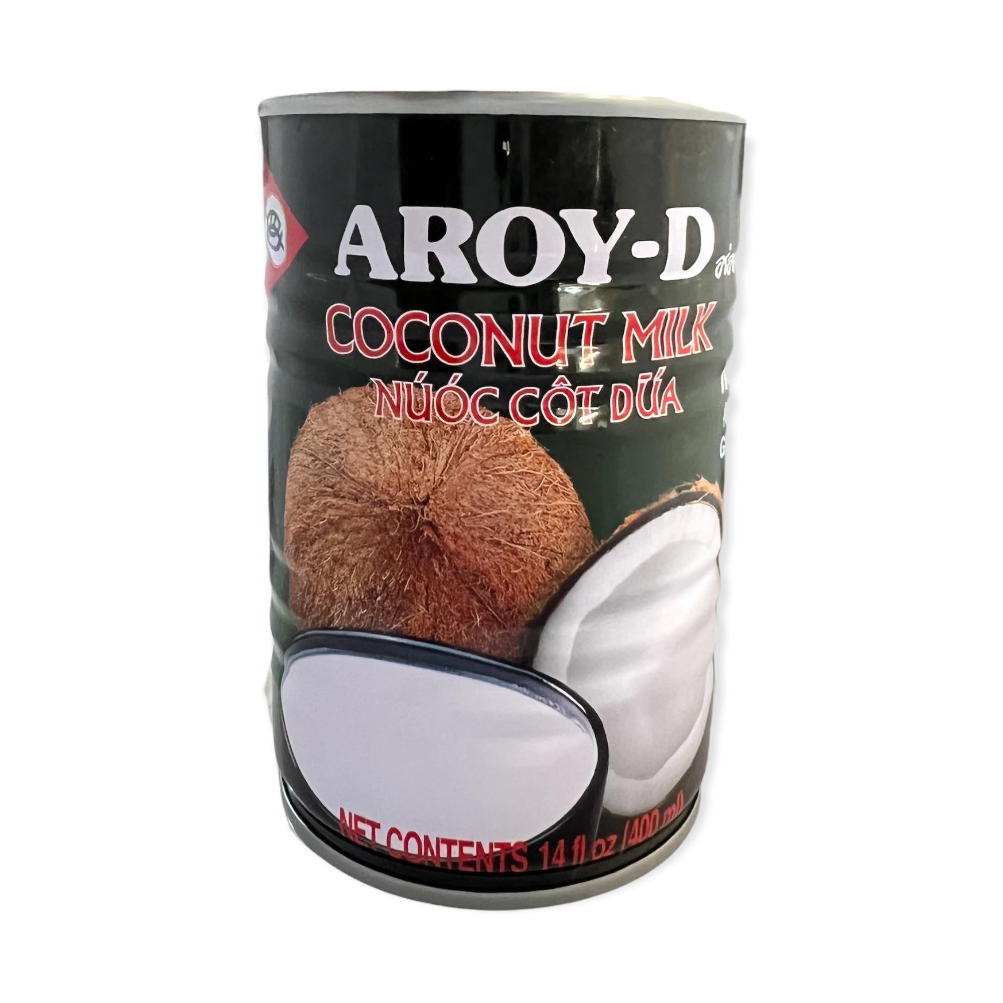 Aroy - D Premium 14 OZ Coconut Milk for Rich and Creamy Dishes