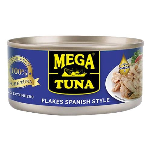 Hot Deal! 180G Spanish-Style Mega Tuna Flakes in Blue Can