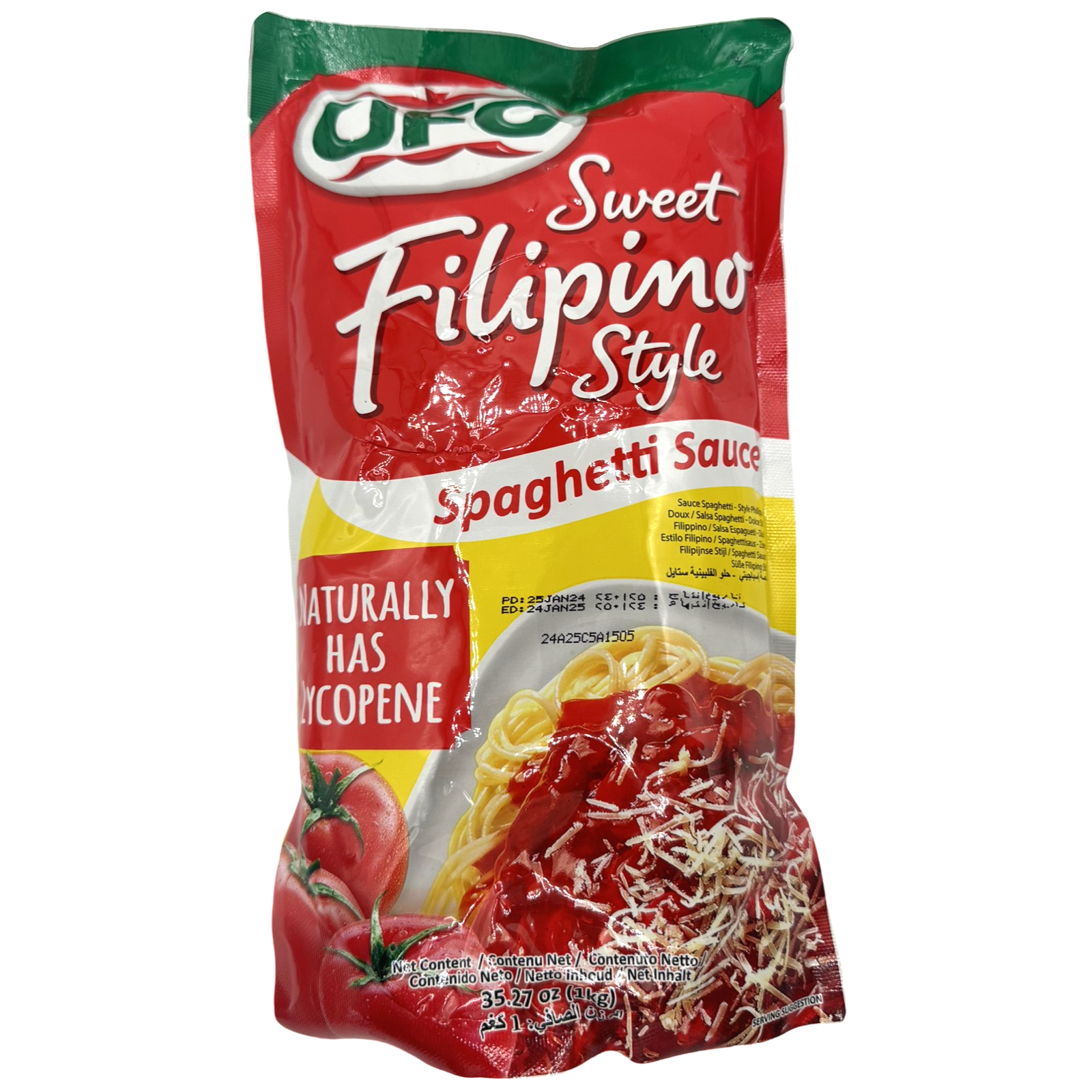 UFC Sweet Filipino Style Spaghetti Sauce Mix in Doypack