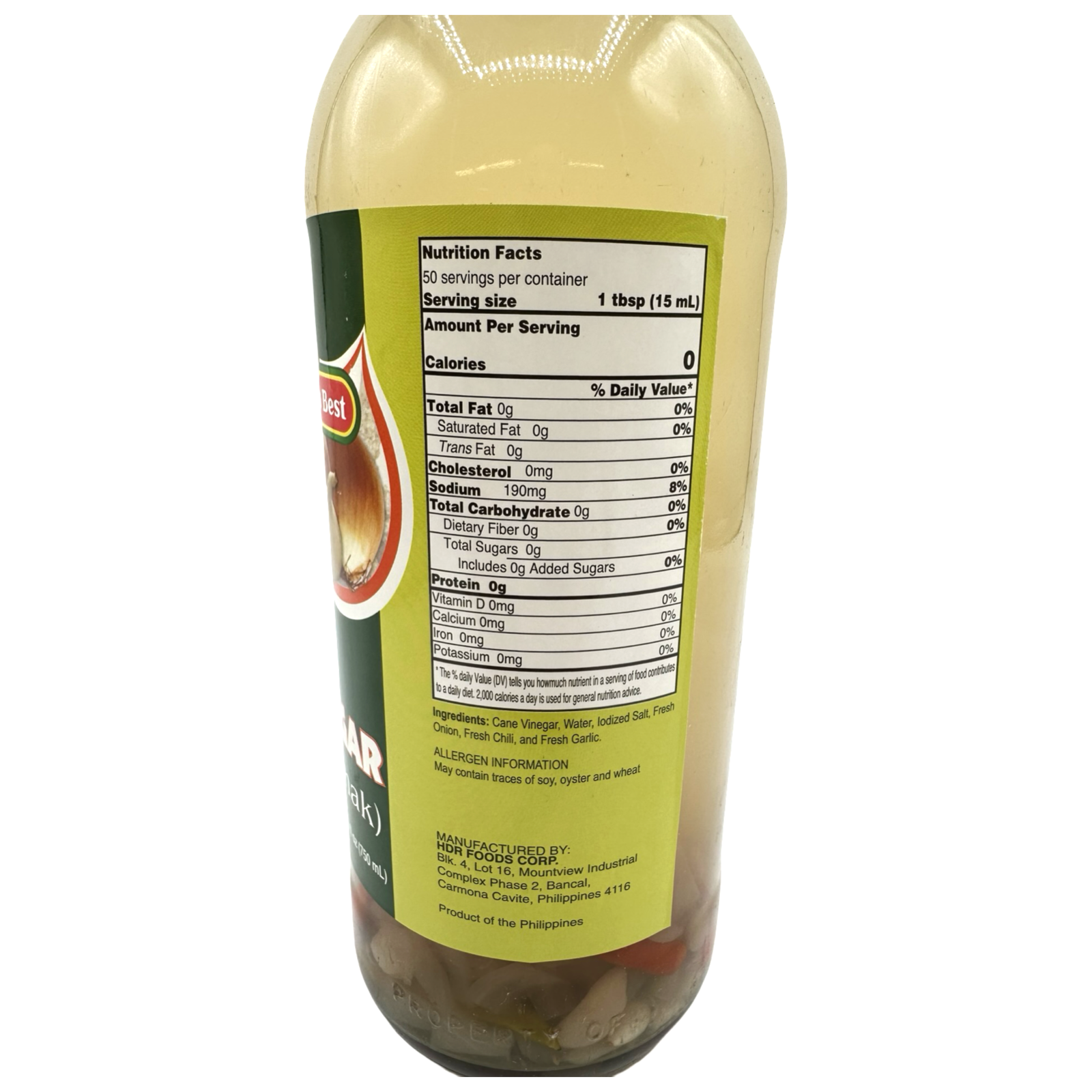 Mother's Best Spiced Vinegar (Sinamak) - 750 ML: Flavorful Must-Have