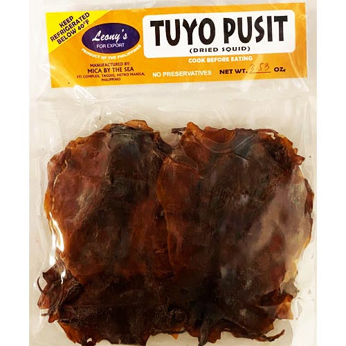 Leony's 3.53 OZ Dried Squid - Ideal Long - Shelf Food