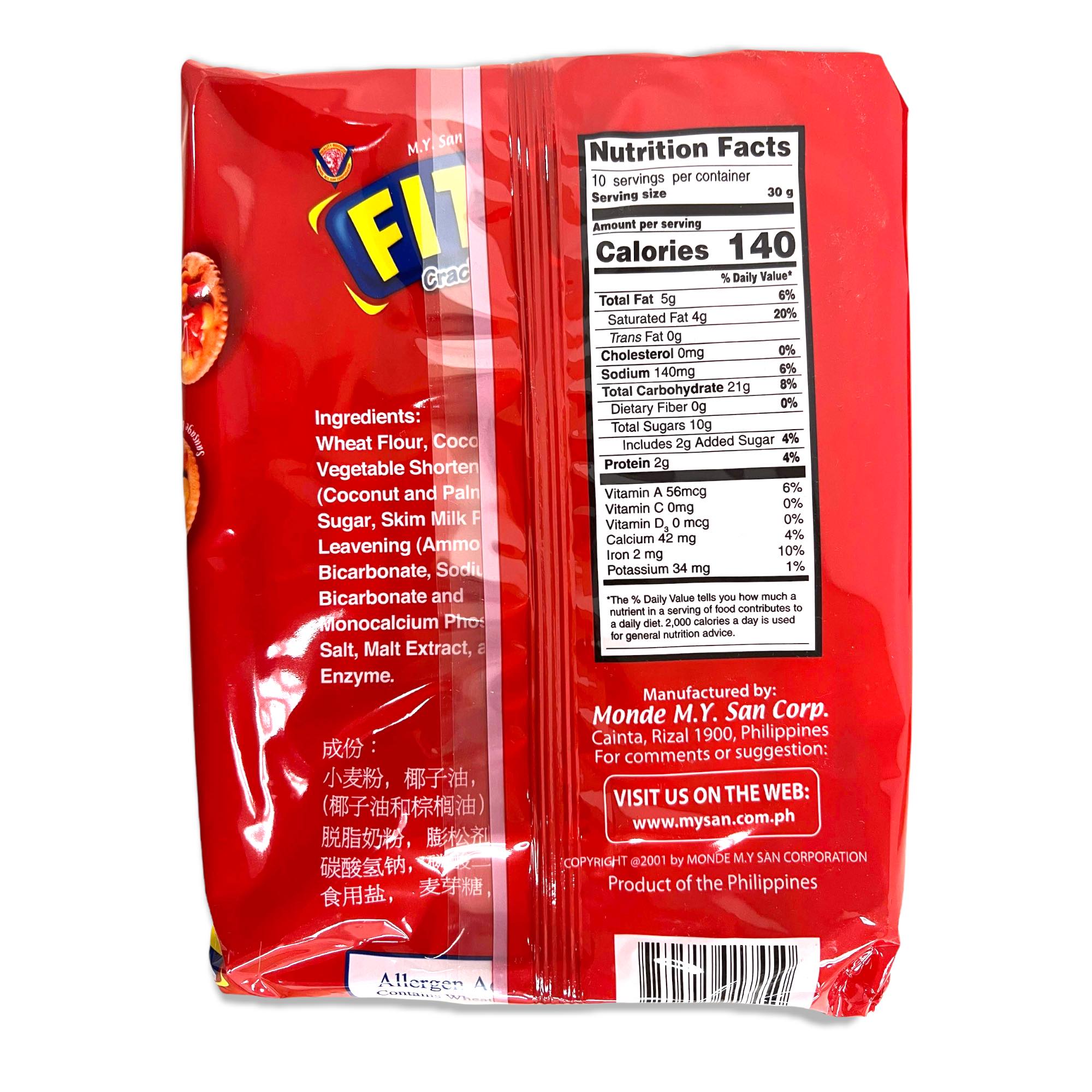 M.Y. San Fita Original Crackers - Great Deal! 10 Packs (300 G)