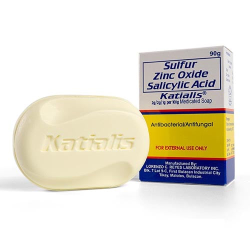 Hot Deal! Katialis - 90G Sulfur Zinc Oxide Sallycyllc Acid Antibacterial & Antifungal