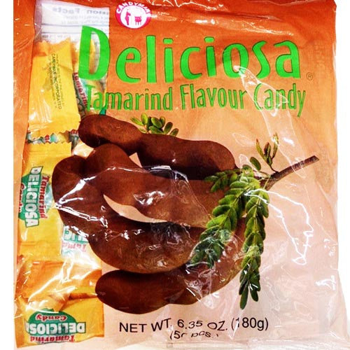 Candyman Deliciosa - 180G Tasty Tamarind - Flavored Candy