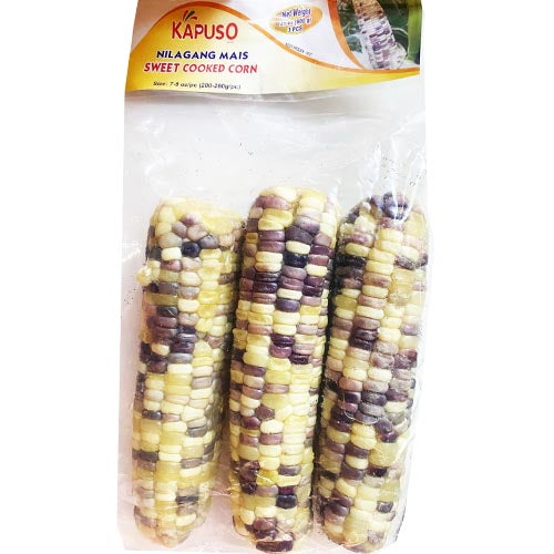Sweet Cooked Corn - Kapuso Nilagang Mais - Three Pieces - 21 OZ