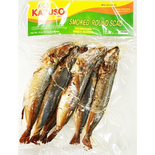 Kapuso 8 OZ Premium Smoked Round Scad (Galungong)