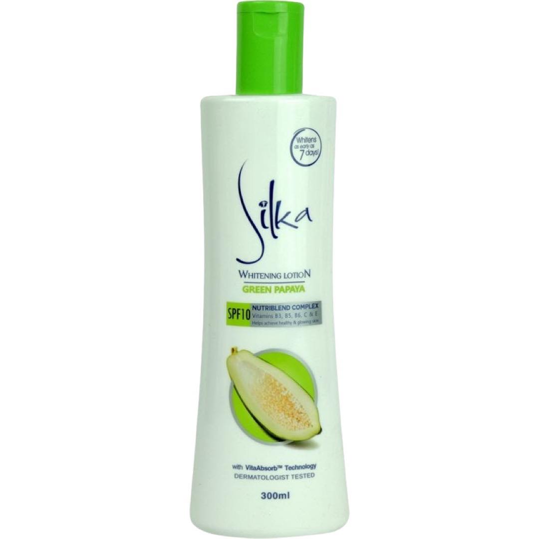 Silka Green Papaya Lotion with SPF10 - 300 ML - Great Deal!