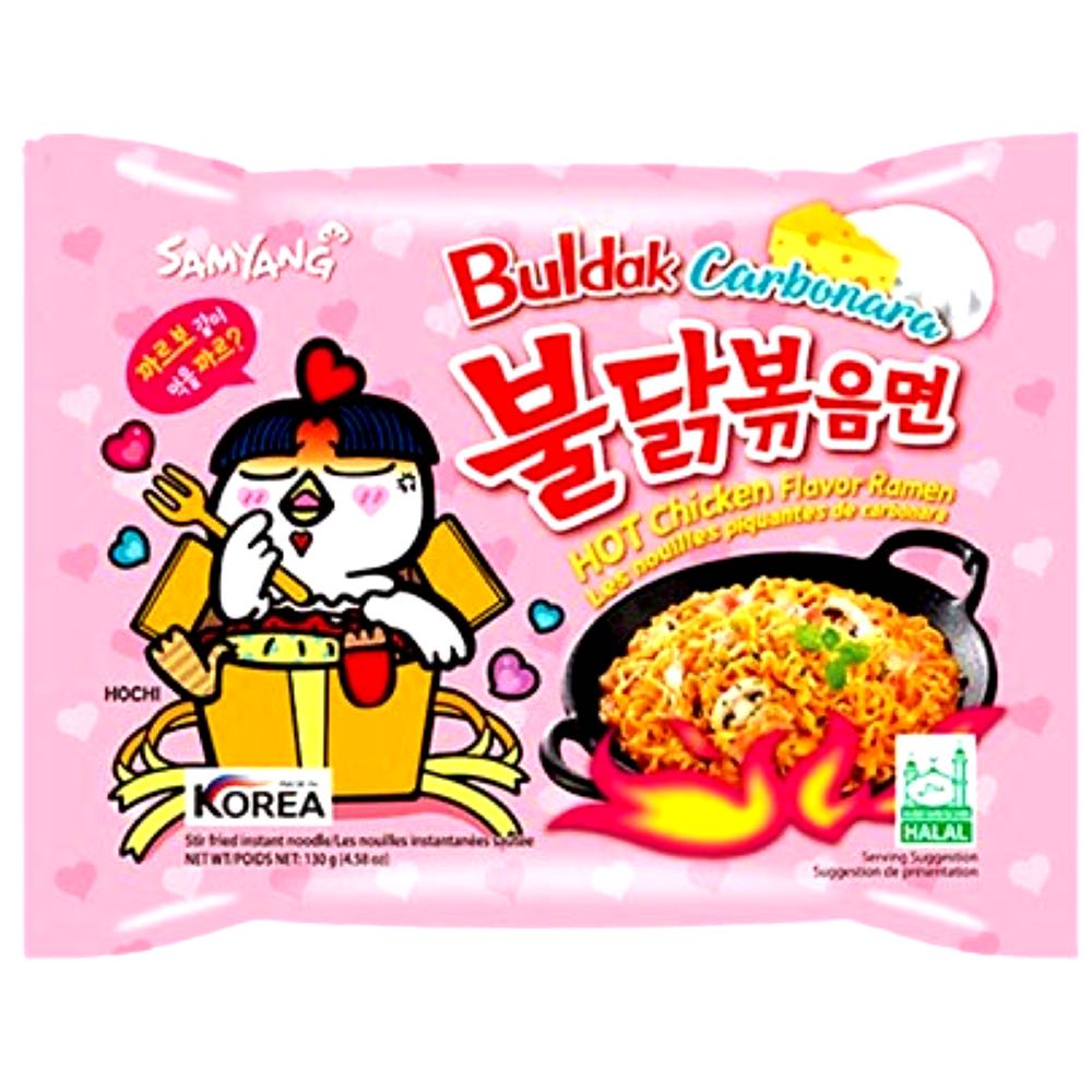 Samyang Hot Chicken Flavor Carbonara Ramen - 130G (Delicious Deal!)