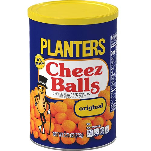 Planters Original Cheese Flavored Cheez Balls - 2.75 OZ, Tasty Snack Deal