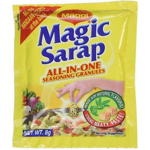 Maggi Magic Sarap All-in-One Seasoning Pack - 12 Pieces of 8g Each, Great Deal!