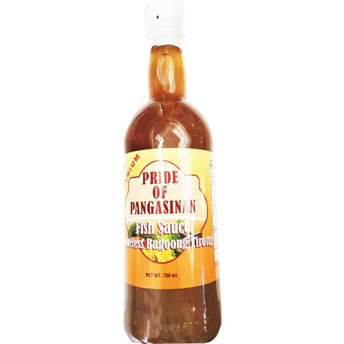 Boneless Bagoong Tirong Fish Sauce - 750 ML - Pride of Pangasinan
