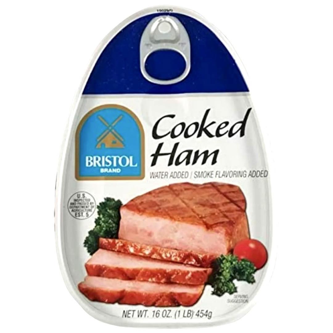 Great Deal! Bristol Brand 16 OZ Cooked Ham for Your Delicious Meals