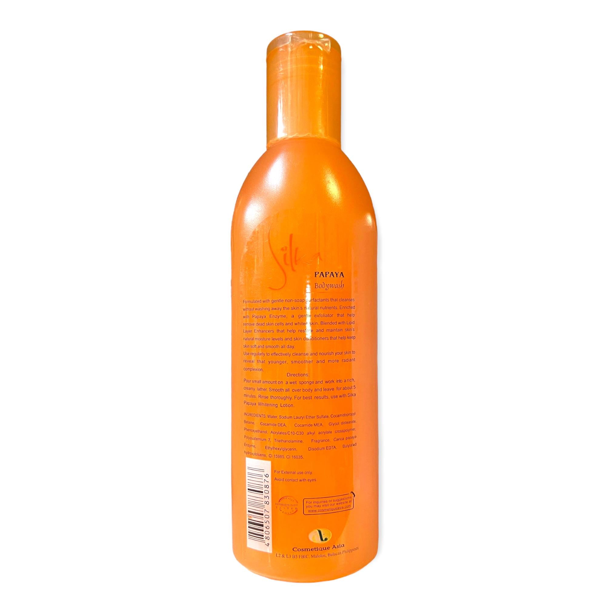 Silka Papaya Body Wash - 300 ML | Get a Whiter Body