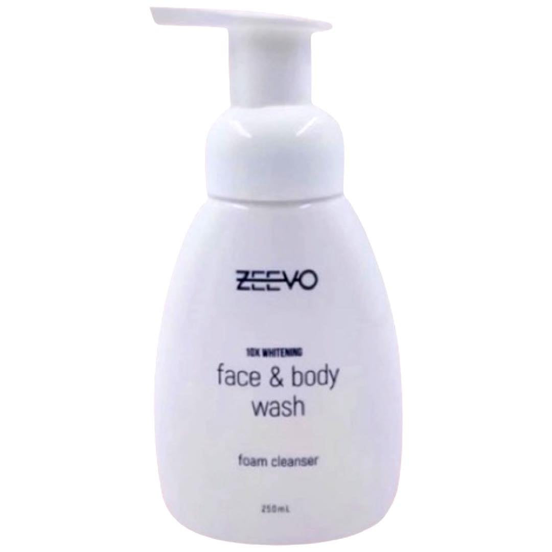 Zeevo 250 ML Foam Cleanser - Premium Face and Body Wash for All Skin Types