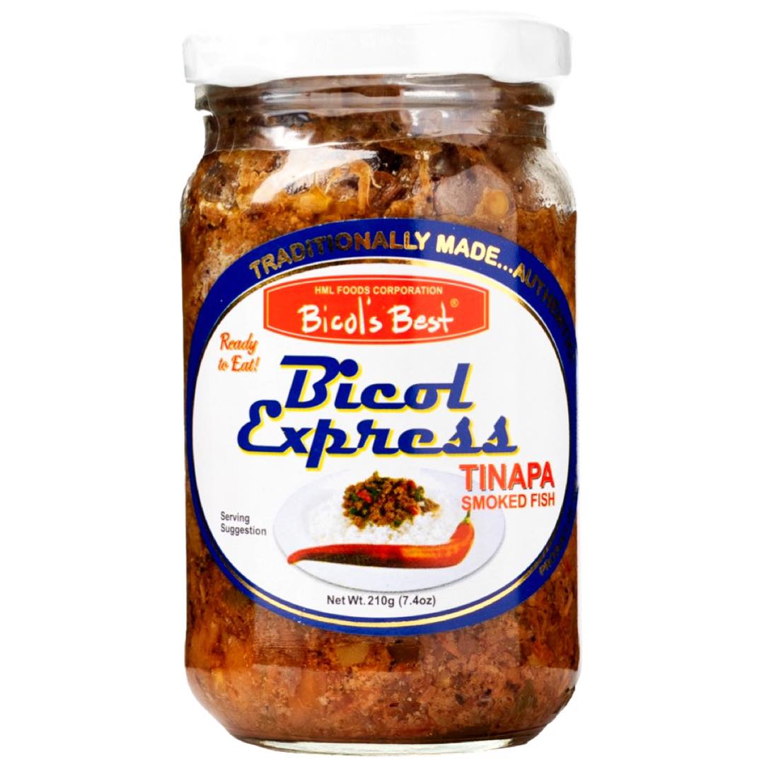 Bicol's Best - Ready-to-Eat Bicol Express Tinapa Smoked Fish (210 G) - Great Deal