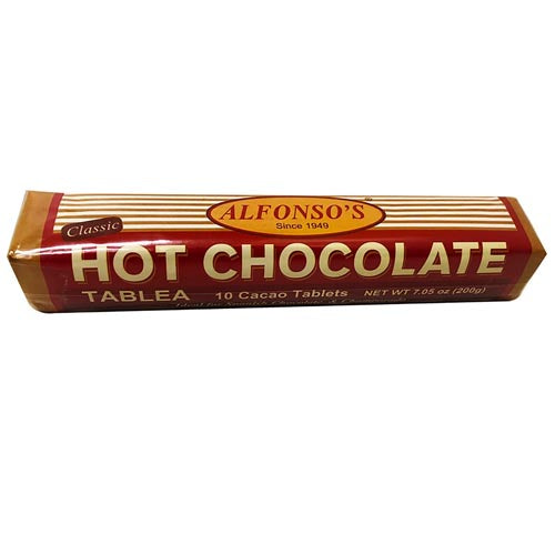Alfonso's Premium Hot Chocolate Tablea - 10 Cacao Tablets, 7.05 OZ