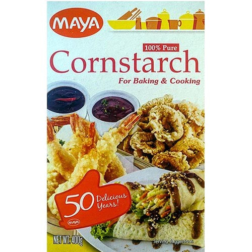 Maya 400G 100% Pure Cornstarch - Ideal for Baking & Cooking