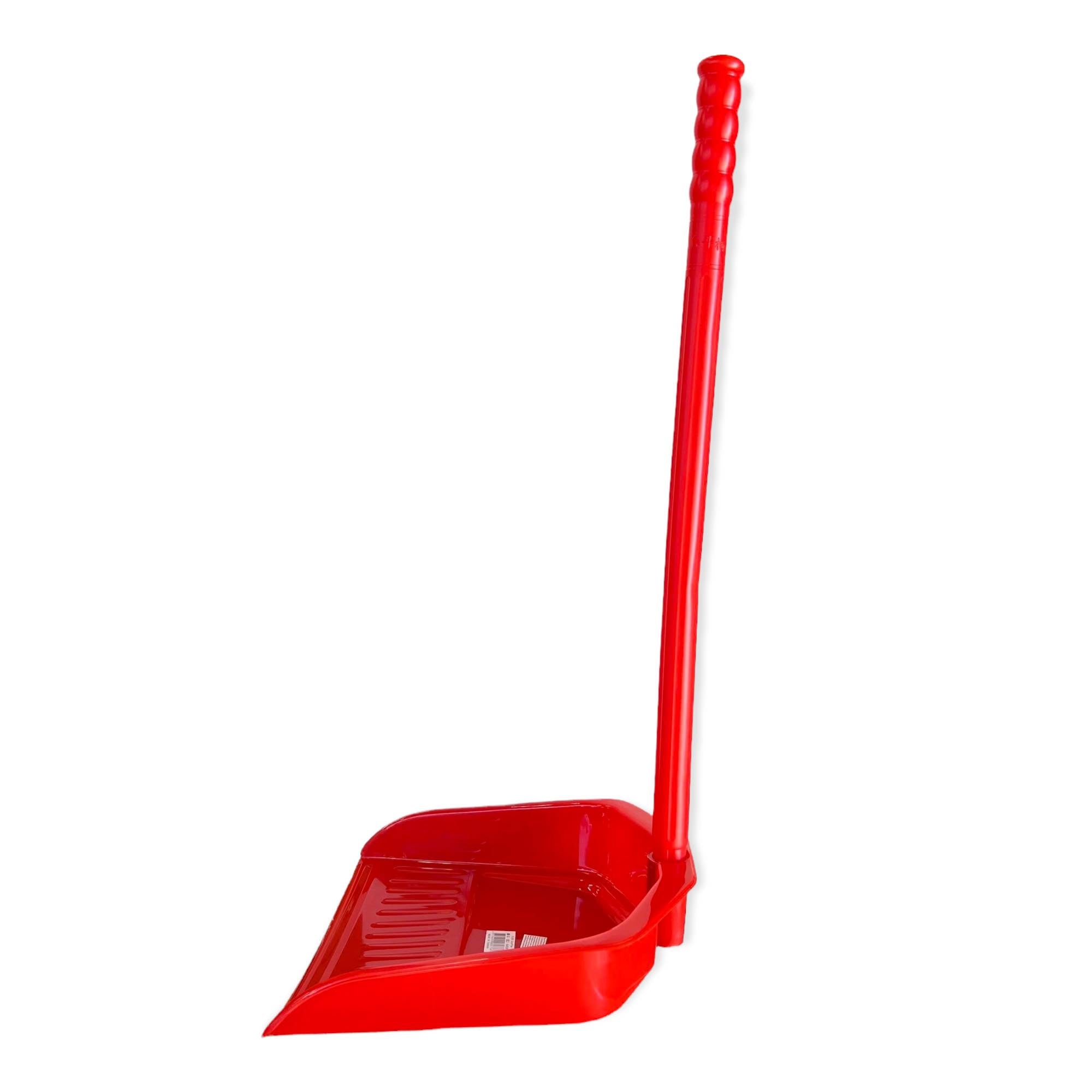 Red High - Quality Plastic Dust Pan for Easy Cleaning