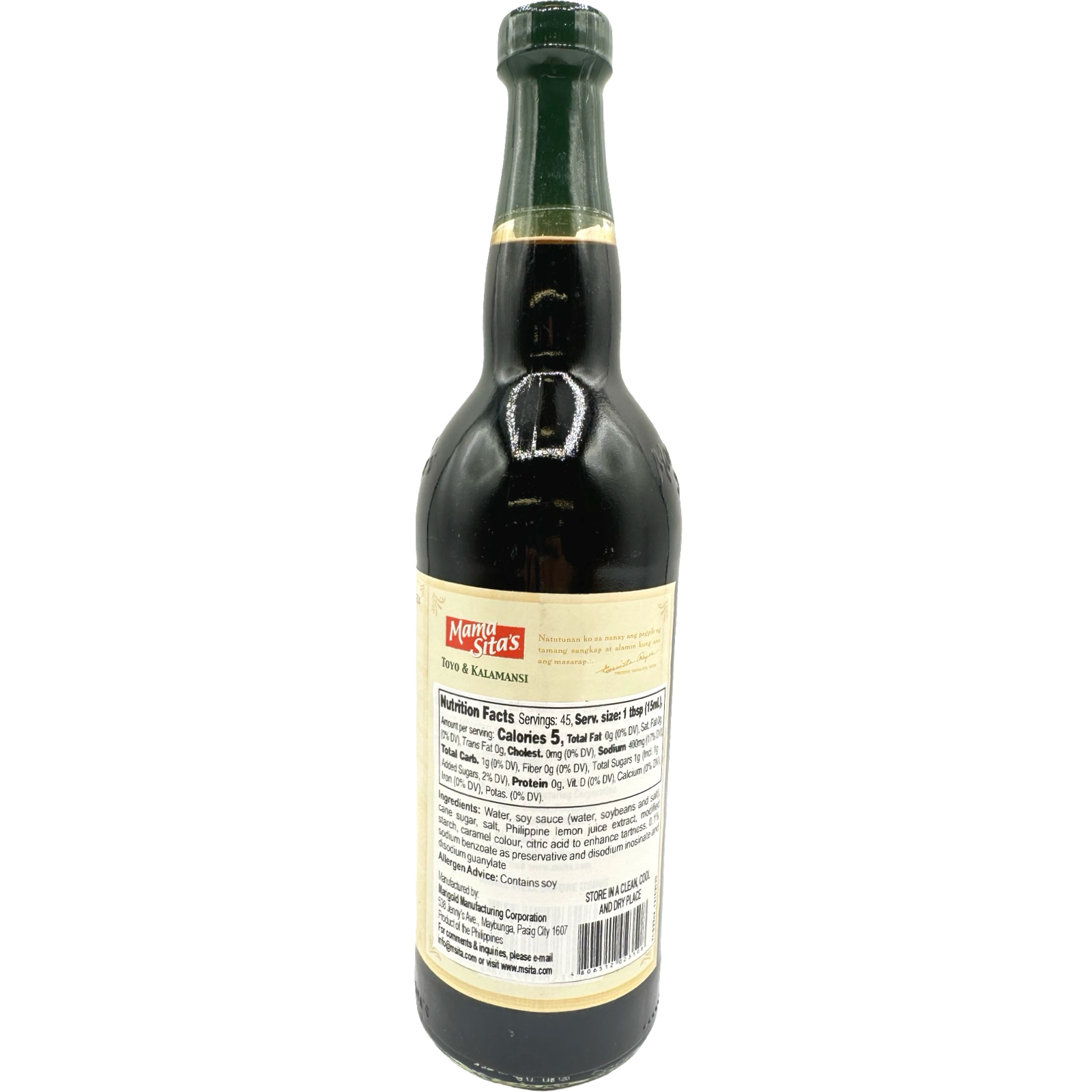Mama Sita's Toyo & Kalamansi Sauce - 680 ML - Great Deal!