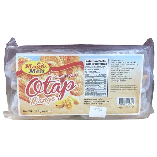 Hot Sale! 185 G Magic Melt Otap Mango - Flavored Sugar Biscuits