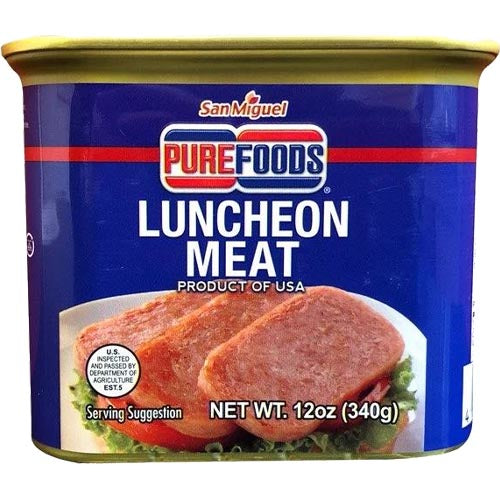 San Miguel Purefoods Luncheon Meat - 12 OZ: Great for Breakfast & Sandwiches