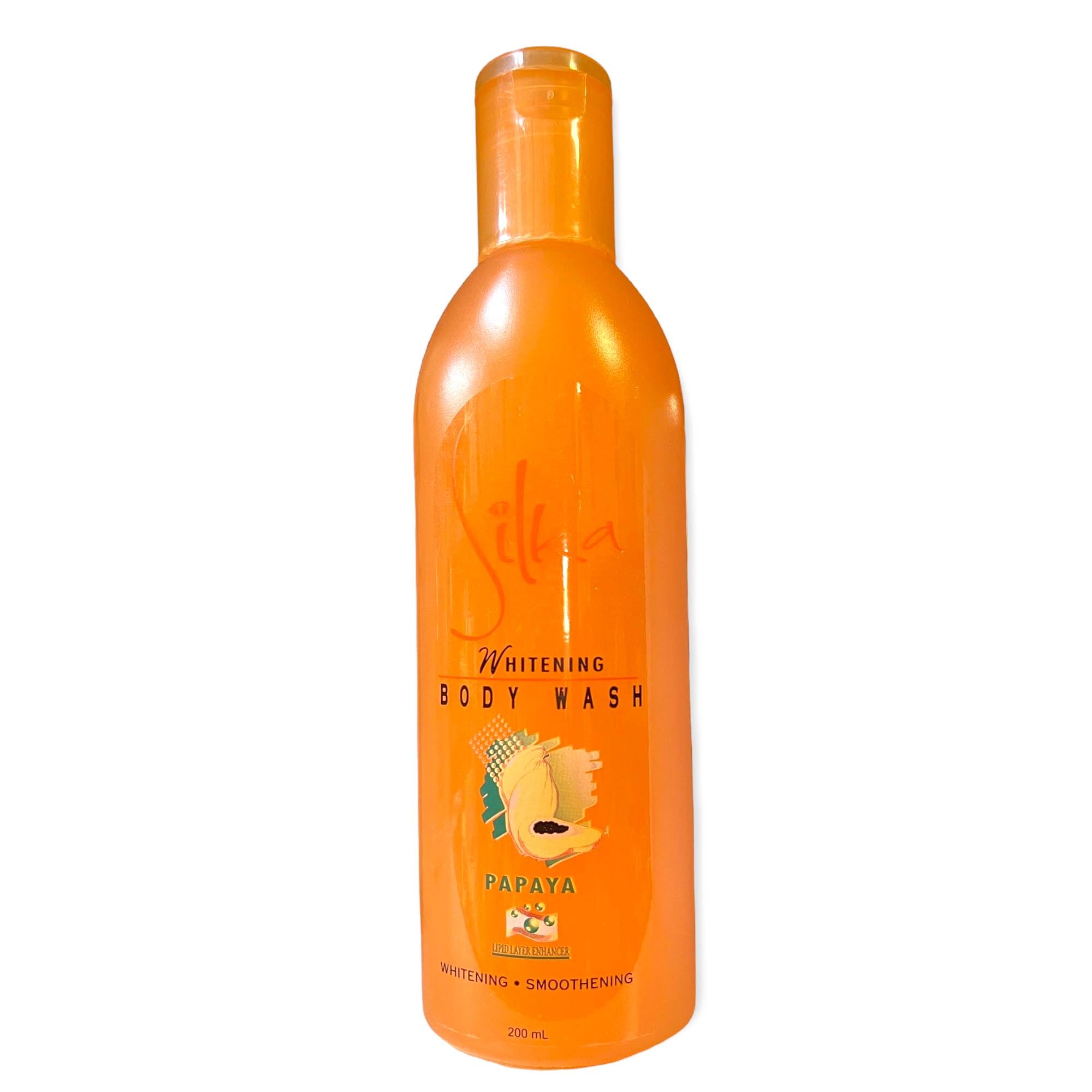 Silka Papaya Body Wash - 300 ML | Get a Whiter Body