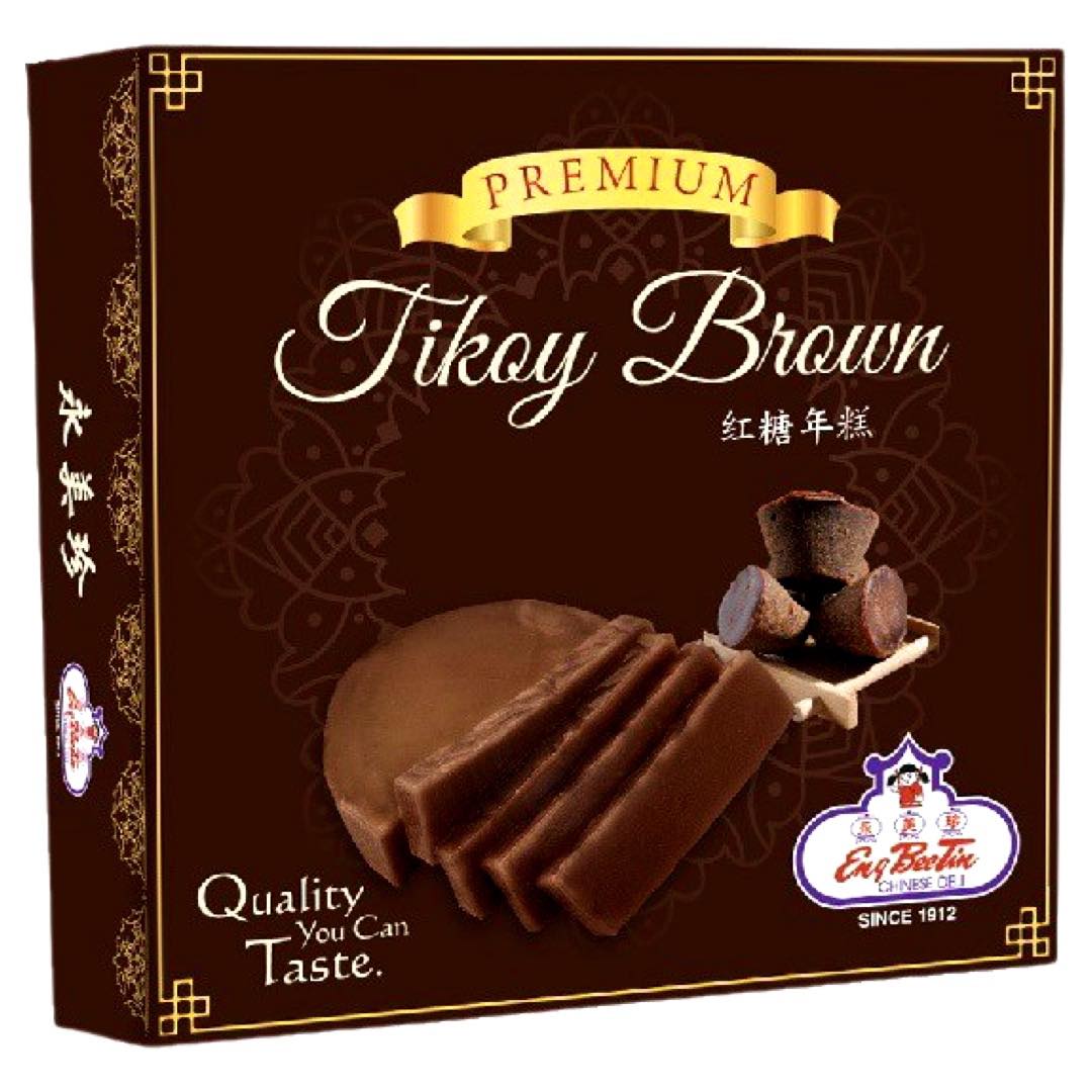 Eng Bee Tin Brown Glutinous Rice Cake with Brown Sugar - 650 G