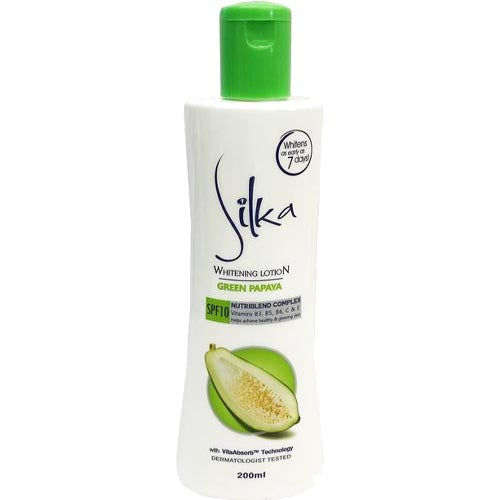 Silka Green Papaya Lotion SPF10 - 200 ML - Great Deal!