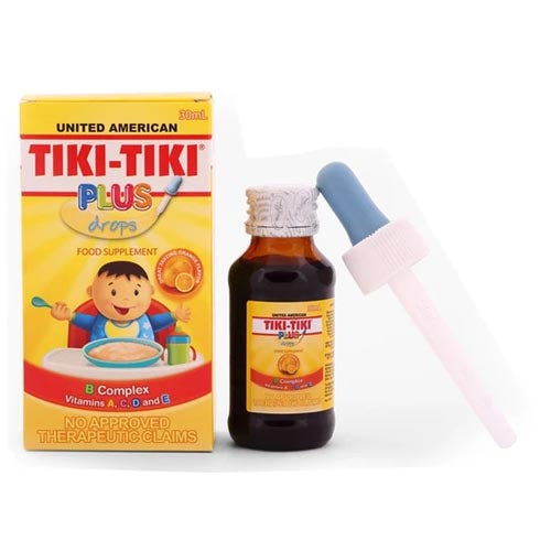 United American Tiki-Tiki Plus Drops - Premium B Complex Food Supplement