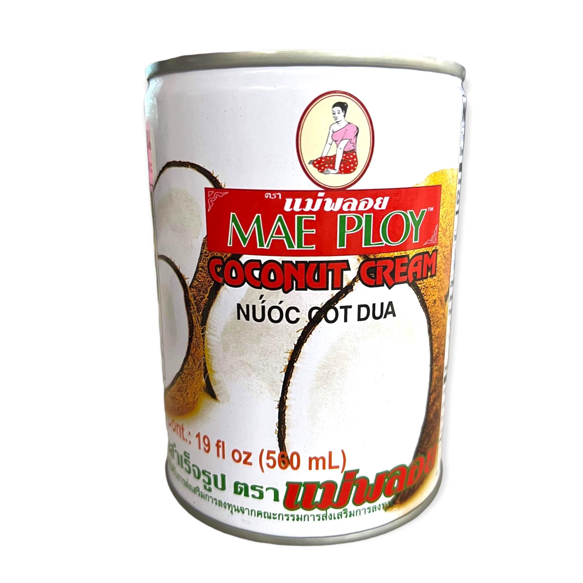 Mae Ploy Premium Coconut Cream - 560 ML, Ideal for Cooking and Baking