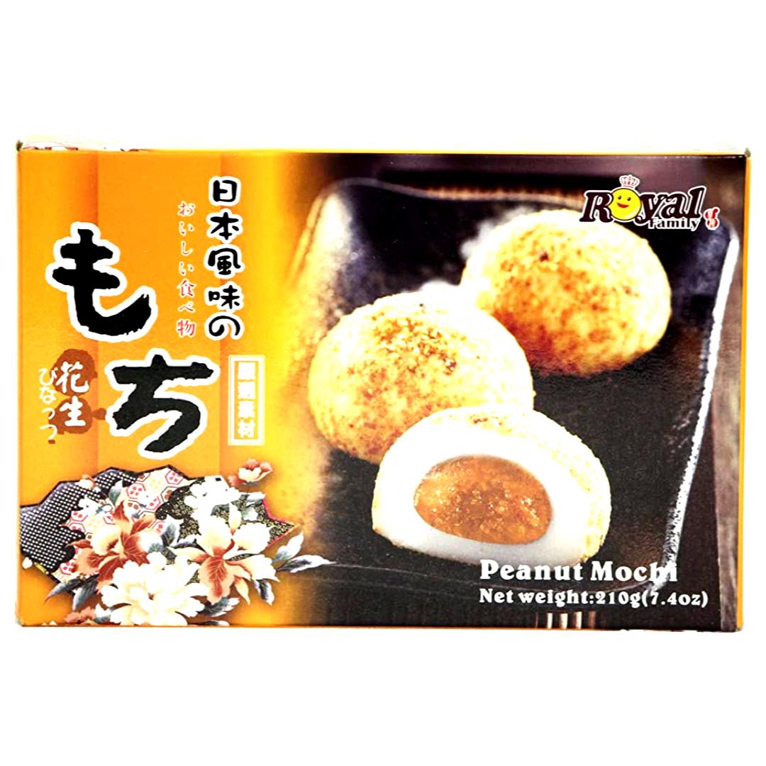 Royal Family Premium Peanut Mochi - 7.4 OZ, Tasty Treat for Everyone