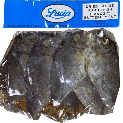 Lucia 8 OZ Dried Salted Butterfly - Cut Rabbitfish (Danggit)