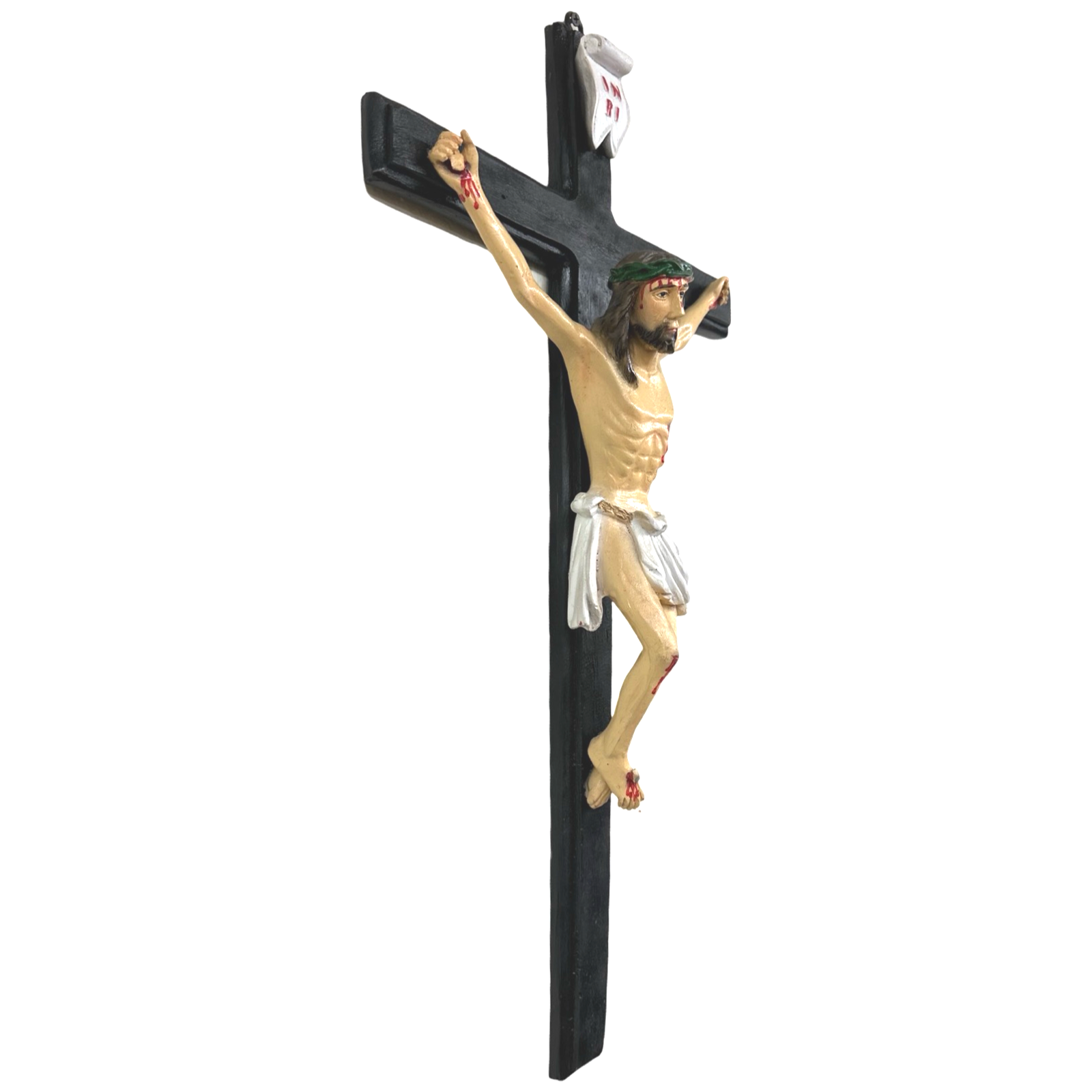 26x13 Inches Handmade Crucifix Religious Statue Figurine - Exclusive Philippine Handicrafts