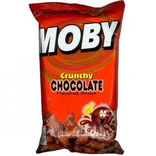 Delicious Nutri Snack - Moby Crunchy Chocolate Corn Snack, No Preservatives!
